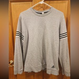 Adidas 3 stripe sweatshirt